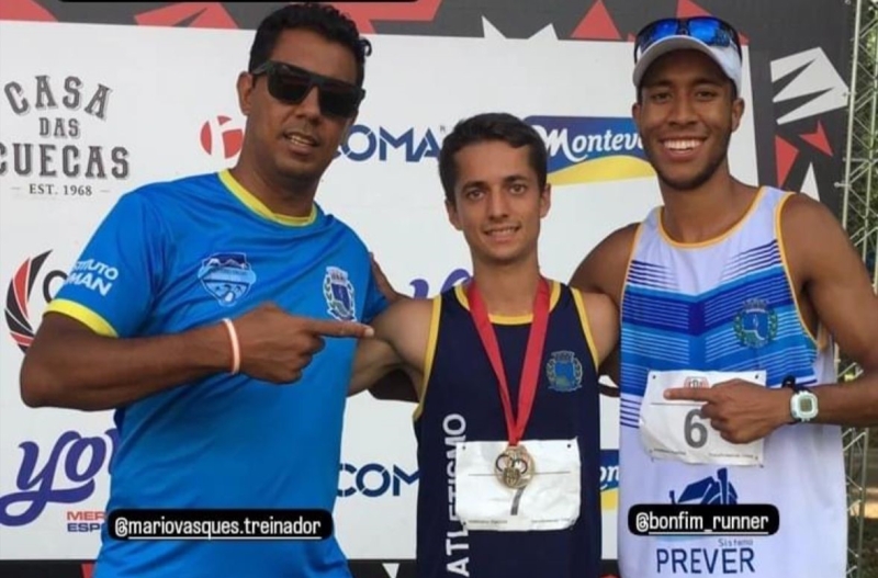Atleta botucatuense conquista medalha de bronze em primeiro Encontro de Atletismo