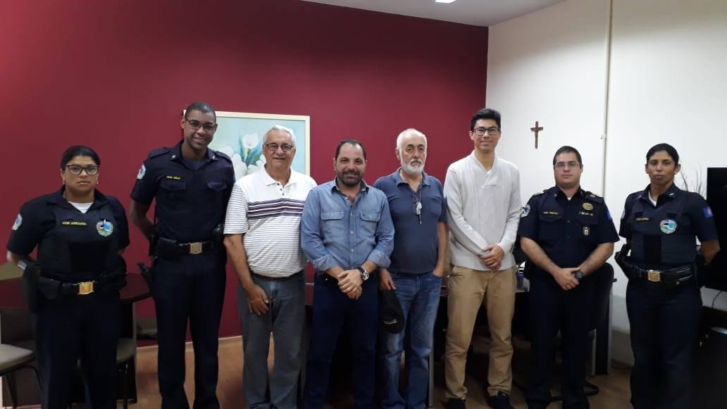 GCM e CONSEG propõem criação de aplicativo de segurança com alunos da FATEC