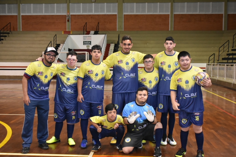 Equipe do Projeto Futsal Down fará jogo amistoso contra Ponte Preta neste domingo