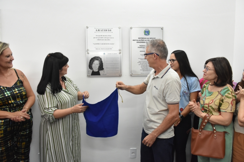 Prefeitura entrega novas instalações de escola de Educação Infantil na Cohab I