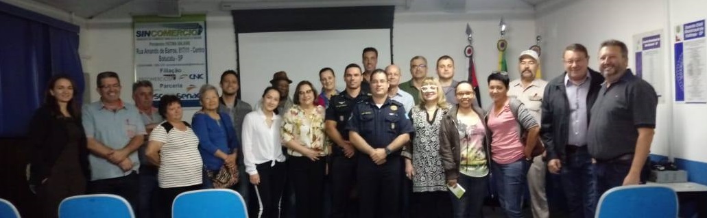 GCM e Sincomércio realizam reunião com comerciantes para traçar estratégias de segurança