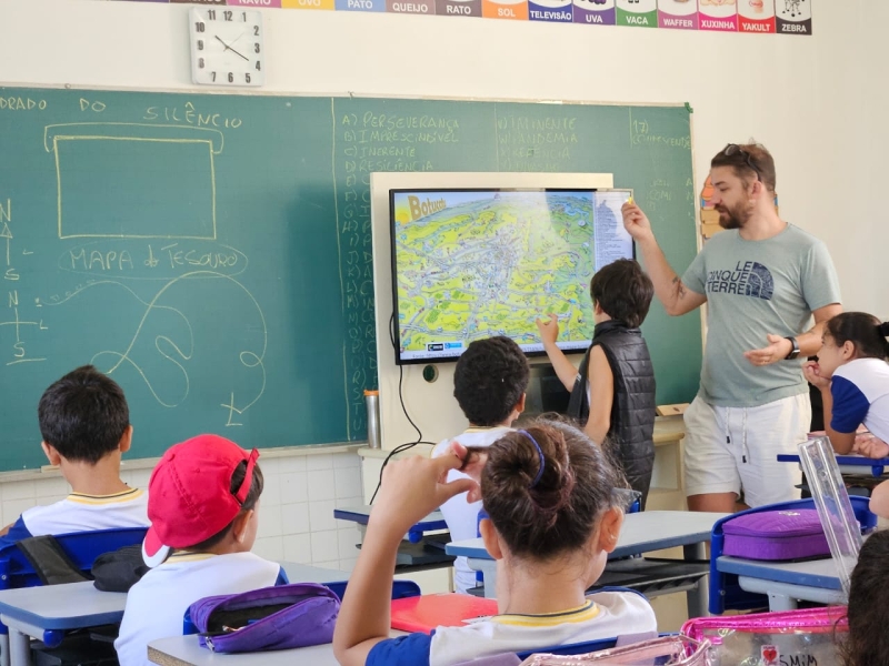 Projeto sobre Mapas em parceria com a Unicamp é concluído na Emefi Hernâni Donato