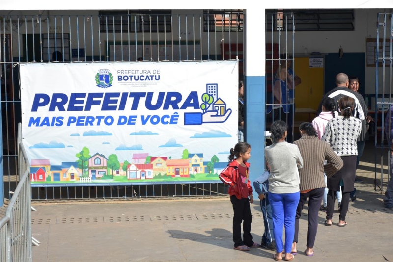 Prefeitura Mais Perto de Você levará serviços públicos e de parceiros para bairros periféricos de Botucatu