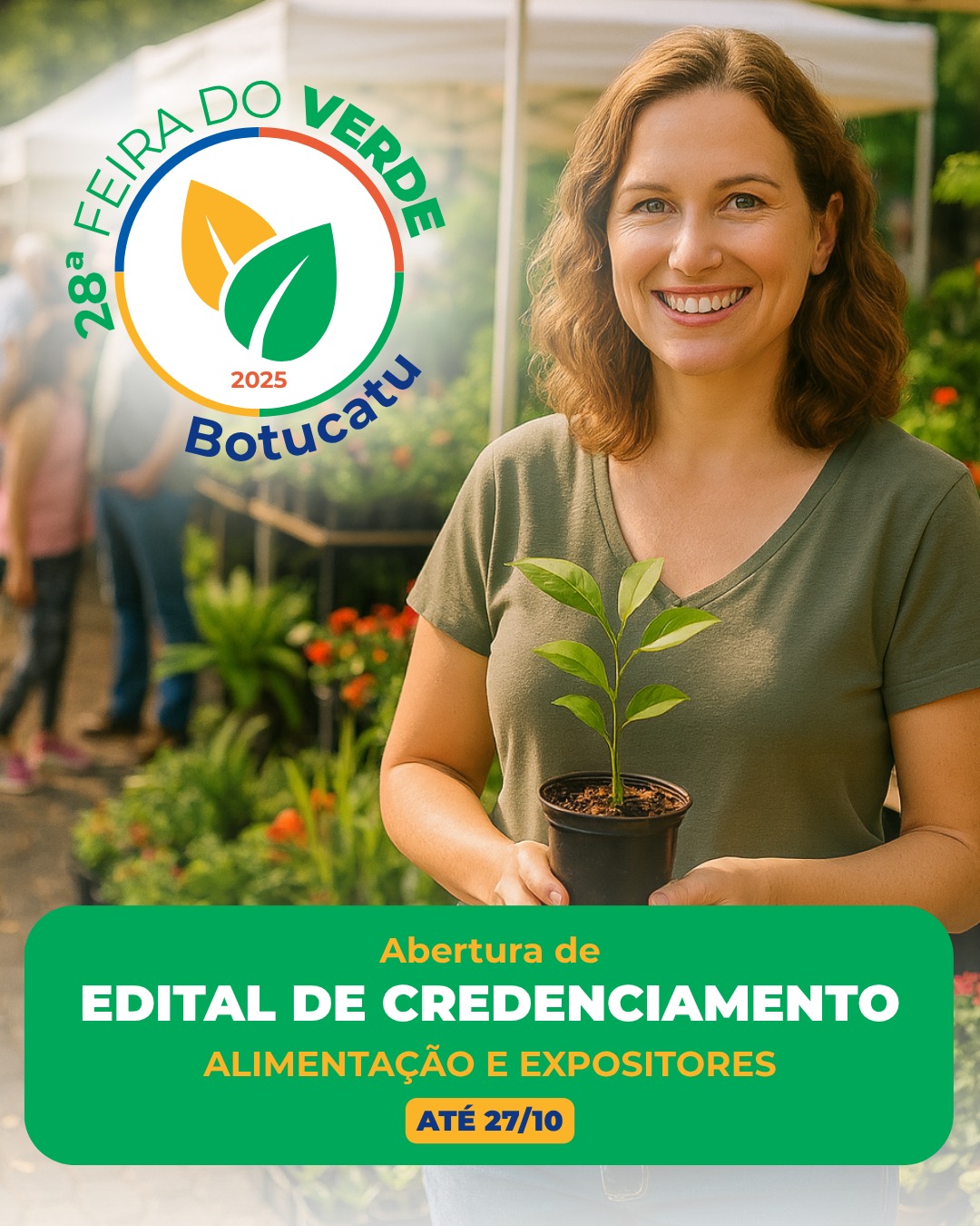 Feira do Verde 2025 está com inscrições abertas para o edital de credenciamento